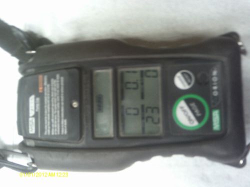 Msa orion air monitor quanity 2 for parts or repair one turns on for sale