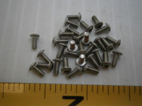 1-72 3/16 Button Butt Socket soc cap stainless machine screw lot of 400 #1279