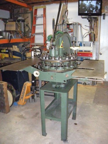DI ACRO #18 TURRET PUNCH DIACRO FACTORY STAND//BACK+ SIDE GAUGE NICE PUNCH PRESS