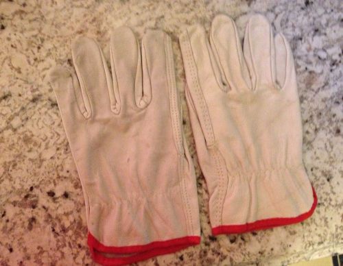 Leather Work Gloves Size S