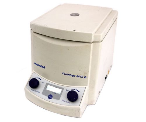 Eppendorf 5415-D Non-Refrigerated 13200RPM Benchtop Centrifuge NO ROTOR/PARTS #2