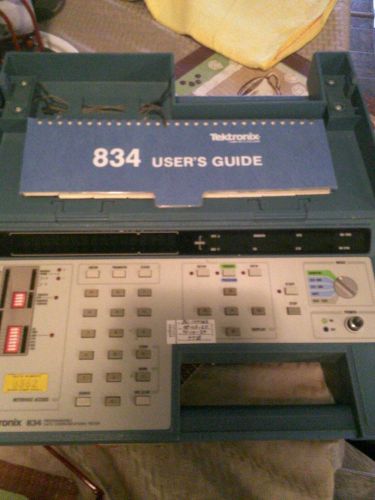 Tektronix 834 testing communicator