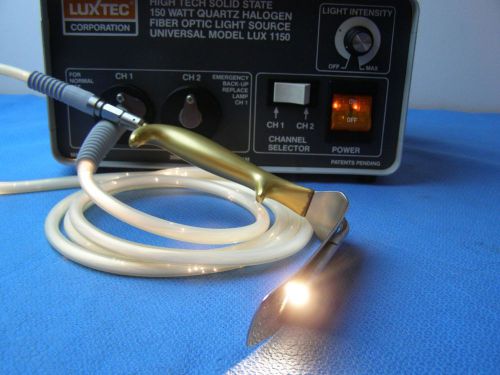 Luxtec Surgical Plastic Surgery Fiber Optic Breast Retractor &amp; Light Source