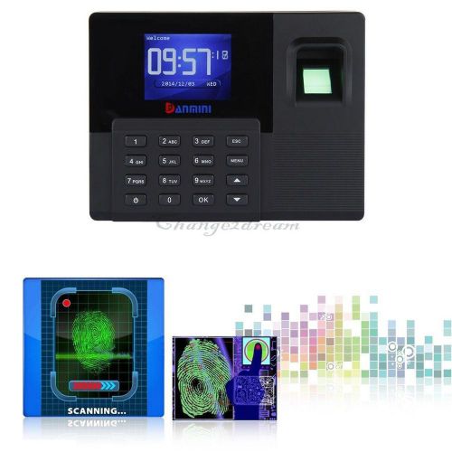 Biometric Fingerprint Time Attendance&amp;Access Control Software TCP/ IP Network