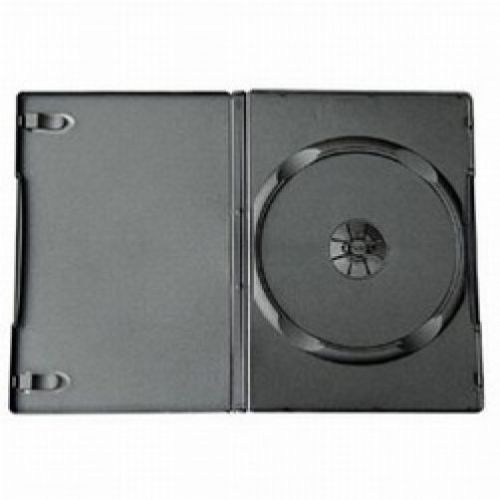 50 Single Black DVD CD Cases, Standard 14mm  NEW MUST SELL MOVING SALE