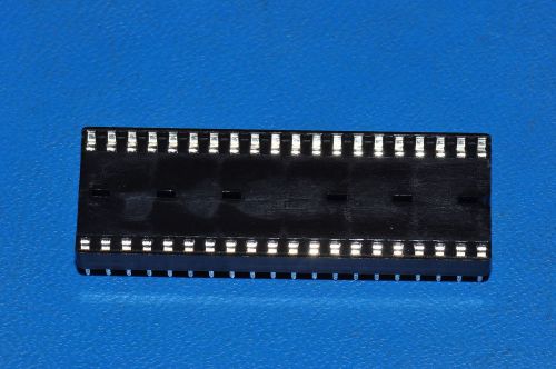 45-pcs conn dip socket skt 40 pos 2.54mm solder st thru-hole tube 2-640379-3 for sale
