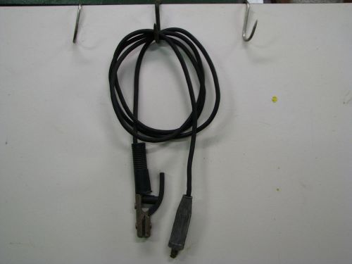 Tweco 200 amp welding electrode holder w/whip &amp; twist-on connector for sale