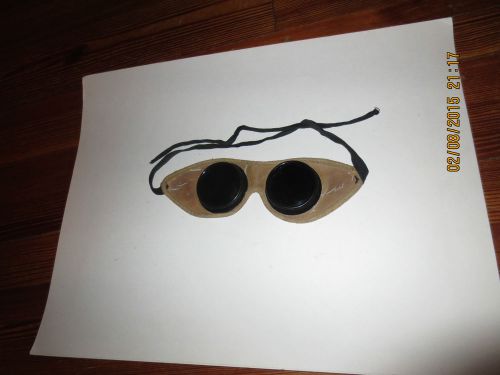 Vintage safety glasses eye protective goggles soldering welding melting for sale