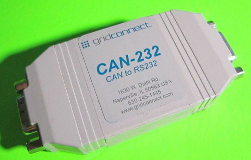 Gridconnect CAN-232 CAN to RS232 RS232 / CAN Converter Adapter
