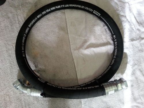 80 inch - 1 1/4 900psi hydraulic hose for sale