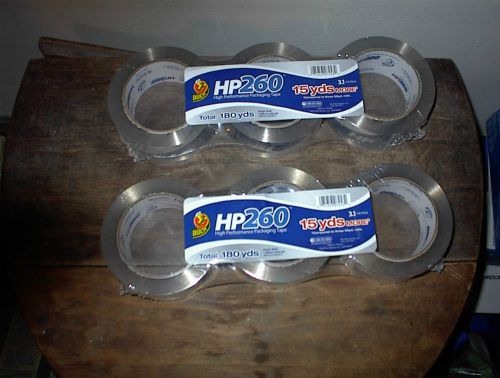 Duck brand heavy duty 2&#034; packing tape - duchp260c03 for sale