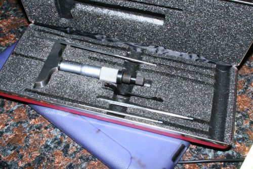Starrett 449 0-3&#034; depth micrometers blade mics mikes for sale