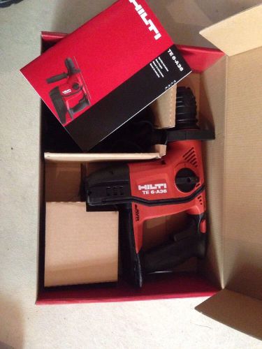 Hilti TE 6-A36 36 Volt Cordless Rotary Hammer / Dust Removal System
