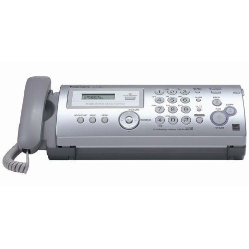 Kx-fp205 panasonic plain paper thermal transfer fax/copier monochrome fax 9.60 for sale