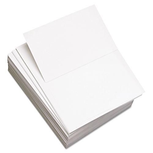 New domtar 851055 custom cut-sheet copy paper, 92 brightness, 20lb, 8-1/2x11, for sale