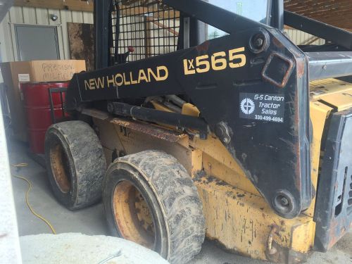 New Holland LX565, OROPS, Aux. Hydraulics, Hand/Foot Controls, Diesel Engine