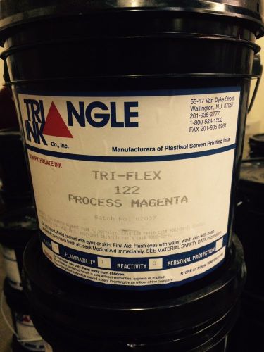 Triangle Process Magenta Plastisol Ink - 1 Gallon