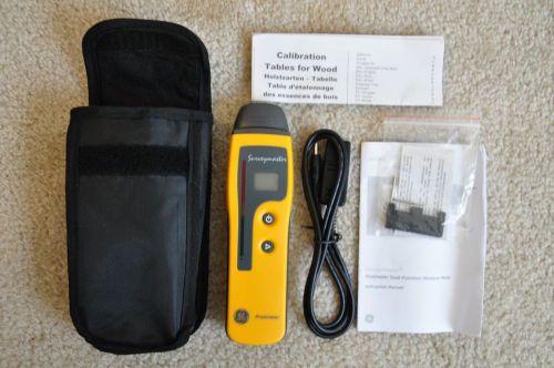 Ge surveymaster protimeter dual function moisture meter kit with led &amp; lcd for sale