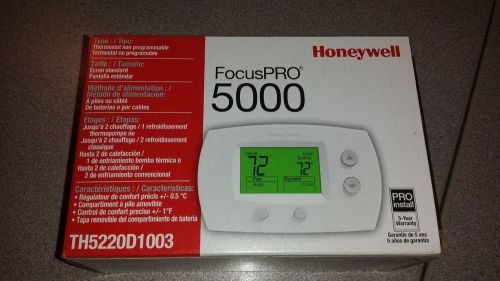 Focus pro 5000 non-programmable thermostat for sale