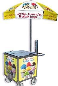 Brand new never used italian ice cart for sale