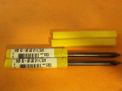 MORSE #3 DOUBLE ENDED DRILL/COUNTERSINK, EXTRA LONG  SOLID CARBIDE USA MADE!!