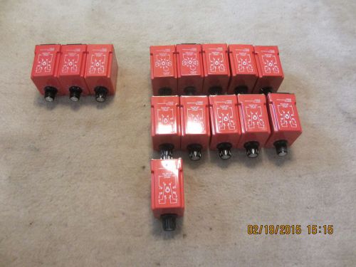 LOT OF NCC Solid State Timers(9) T1K-10-467s ,(2)T1K-10-461s,(3) T1K-5-467s,NEW