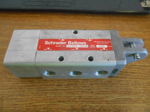 SCHRADER BELLOWS SOLENOID VALVE 200 PSIG 53183.2000