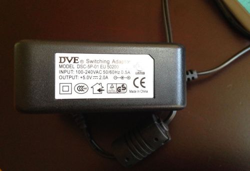 DVE Switching Adaptor DSC-5P-01 EU 50200 5V 2A