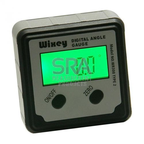 Digital angle protractor inclinometer gauge accurate measuring wixey wr300-type for sale