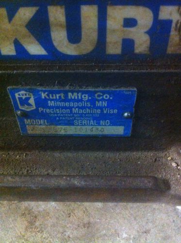 Kurt Mfg. Co. Machinest Vise. Locked Up