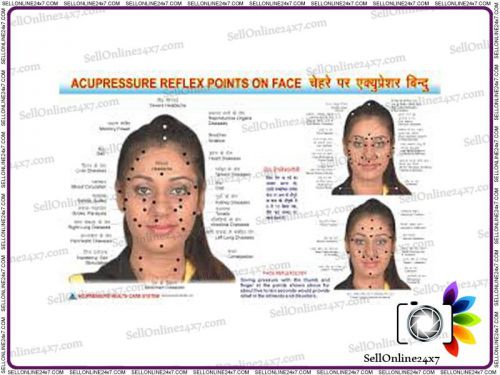 Face Reflexology Byol Meridian Chart Its Very Useful in Enhancing Your Knowledge