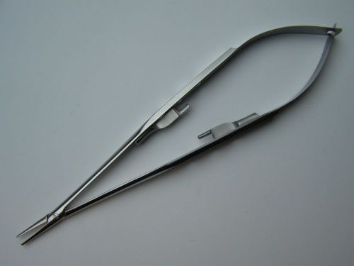 JACOBSON MicroVascular Needle Holder 7&#034; Straight With lock Surgical Instruments