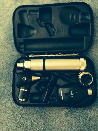 WELCH ALLYN OTOSCOPE &amp; OPHTHALMOSCOPE WITH RECHARGEABLE HANDLE  WELCH ALLYN