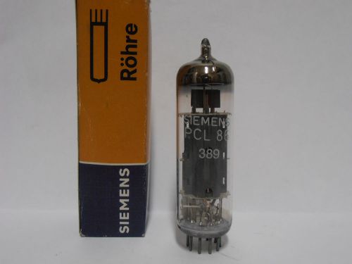 PCL86 SIEMENS Vintage Vacuum Triode-Beam Power Tube  // NEW!!