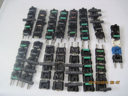 MDP Series DOUBLE BANANA Connectors Lot of 75 - USED With 5 POMONA MDP