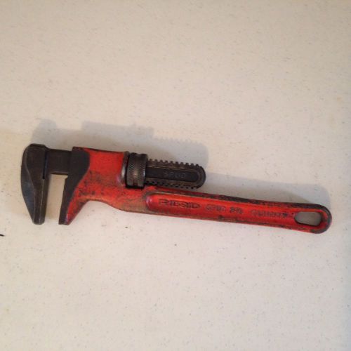 Ridgid Spud 2 5/8&#034; Pipe Wrench, Steel Workers, Plumbers Tool, USA Made