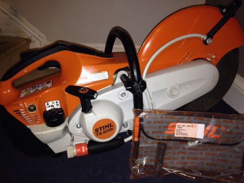 Stihl ts500i 14 inch gas powered concrete cut off saw for sale