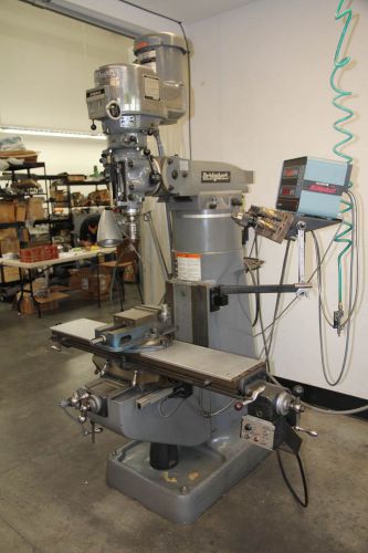 Bridgeport vertical milling machine serial no. 2j 136350 for sale