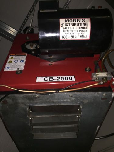 Clean Burn waste oil burner/heater CB-2500 less than 2,700 hours
