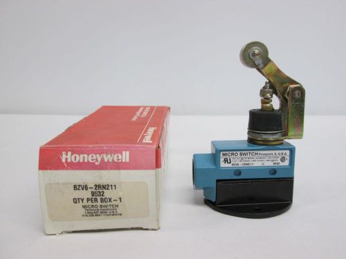NEW HONEYWELL BZV6-2RN211 MICROSWITCH LIMIT SWITCH 250V-AC 0.5A AMP D313160