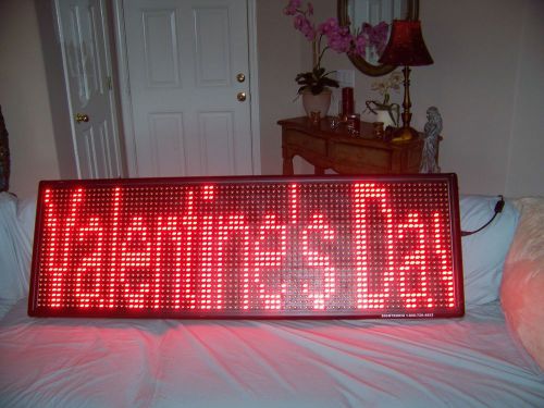 LED INDOOR SIGN  FROM  SINGTRONIX.MOD #60-3SX(P1824X80)