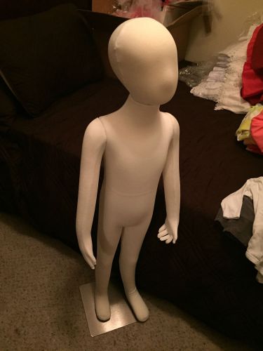 NEW FULL FORM 8-10 YEAR OLD FLEXIBLE CHILD MANNEQUIN