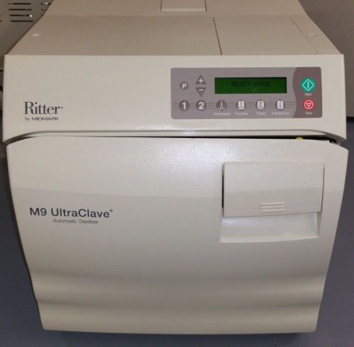 Midmark Ritter M9 Ultraclave Autoclave Sterilizer Vet Dental Medical EXCELLENT