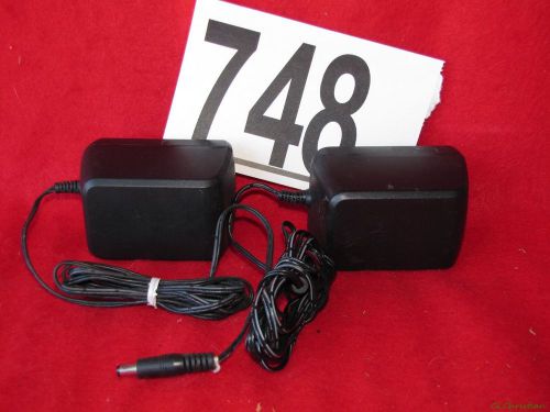 Lot of 2 ~ motorola 16vdc class 2 ac adapters / power supply ~ 2504548t01 ~ #748 for sale