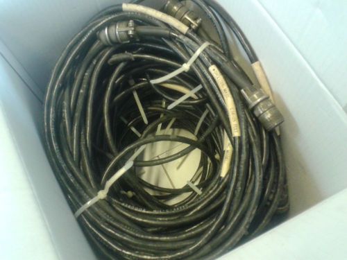 1 LOT DAVID CLARK CO. CABLES &amp; POWER CONTROLS ,10 EA # C34-25 , 6 EA #U3410