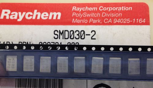 500PC &#034;NEW&#034; RAYCHEM SMD030-2 SURFACE MOUNT 300mA 60V RESETTABLE FUSE