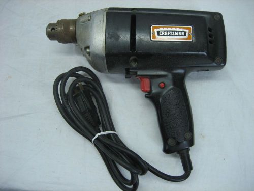 Vintage sears 315.11480 3/8&#034; electric drill craftsman black &amp; decker dewalt for sale