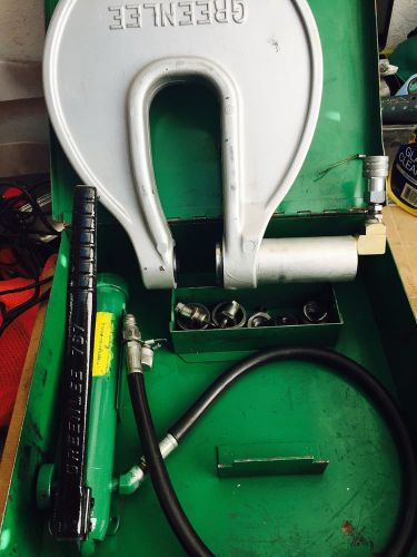 GREENLEE 1731 Punch Driver With 767 Hand Pump