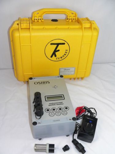 TurnKey Osiris Portable particulate dust particle monitor air pollution detector