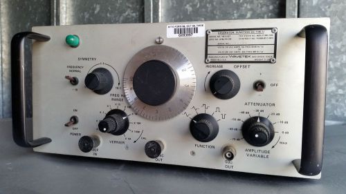 Vintage Electronics Wavetek Sweep Signal Function Generator SG-1146/U 142-S-527